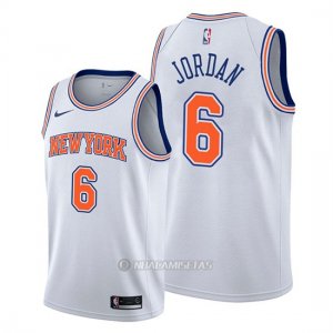Camiseta New York Knicks Deandre Jordan #6 Statement Blanco