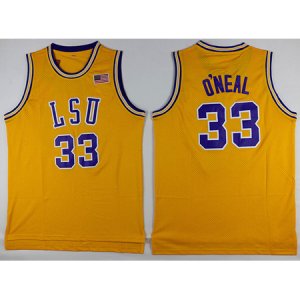 Camiseta NCAA LSD Oneal #33 Amarillo