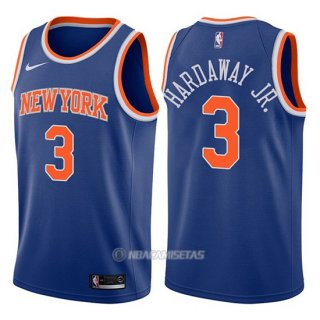 Camiseta New York Knicks Tim Hardaway Jr. Icon #3 2017-18 Azul