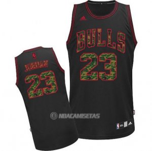 Camiseta Camuflaje Moda Chicago Bulls Jordan #23