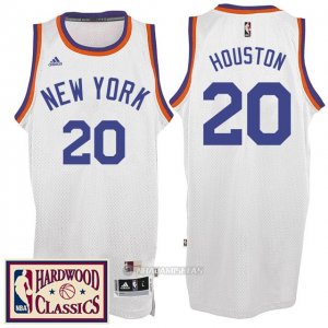 Camiseta Retro New York Knicks Houston #20 Blanco 2016-17
