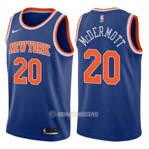Camiseta New York Knicks Doug McDermott #20 Icon 2017-18 Azul