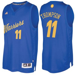 Camiseta Navidad Golden State Warriors Thompson #11 Azul