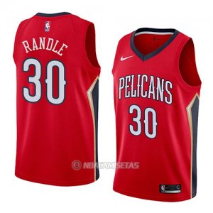 Camiseta New Orleans Pelicans Julius Randle #30 Statement 2018 Rojo