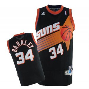 Camiseta alternativa de Barkley Phoenix Suns #34 Negro