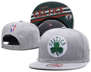 NBA Boston Celtics Sombrero Gris Blanco Verde