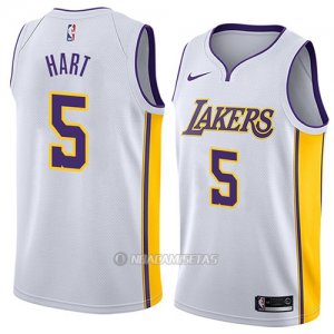 Camiseta Los Angeles Lakers Josh Hart #5 Association 2018 Blanco