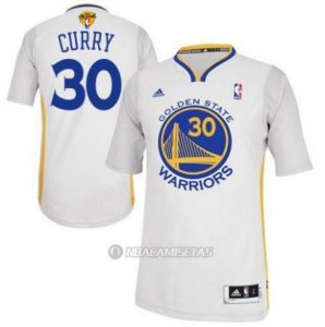 Camiseta Autentico Manga Corta Golden State Warriors Curry N0 30 Blanco