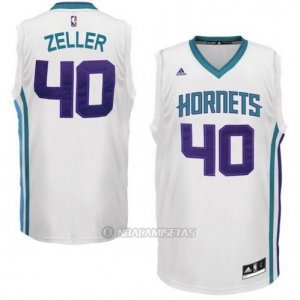 Camiseta Charlotte Hornets Zeller #40 Blanco