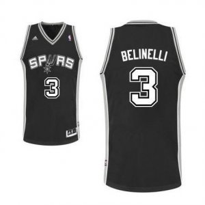 Camiseta Negro Belinelli San Antonio Spurs Revolution 30