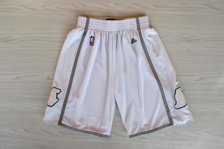 Pantalone retro de Blanco Los Angeles Lakers NBA