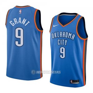 Camiseta Oklahoma City Thunder Jerami Grant #9 Icon 2018 Azul