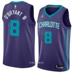 Camiseta Charlotte Hornets Johnny O'bryant III #8 Statement 2018 Violet