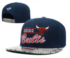 NBA Chicago Bulls Sombrero Azul Gris