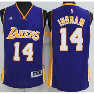 Camiseta Lakers Ingram #14 Purpura