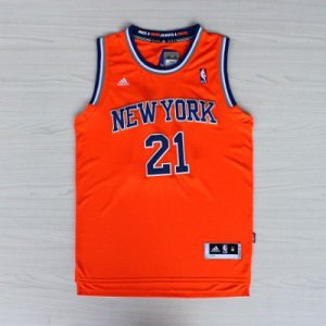 Camiseta Naranja Shumpert New York Knicks Revolution 30