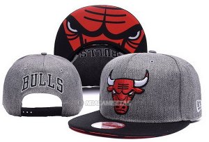 NBA Chicago Bulls Sombrero Gris Negro9