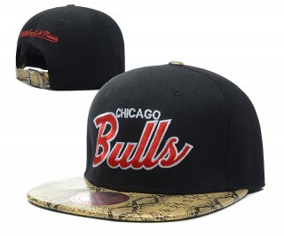 NBA Chicago Bulls Sombrero Negro Gris