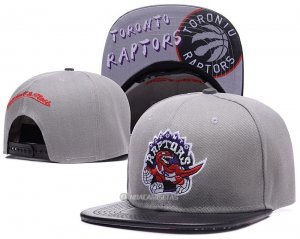 NBA Toronto Raptors Sombrero Gris Negro