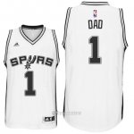 Camiseta Dia del Padre San Antonio Spurs Dad #1 Blanco