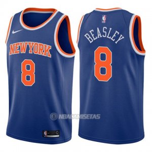 Camiseta New York Knicks Michael Beasley #8 Icon 2017-18 Azul