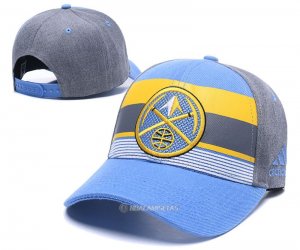 NBA Denver Nuggets Sombrero Gris Azul Amarillo