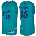 Camiseta Navidad Charlotte Hornets Kemba Walker #15 Teal