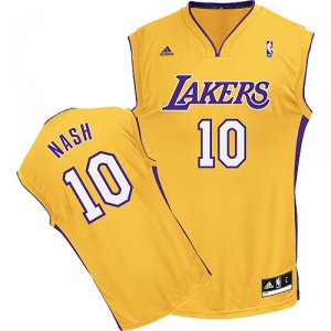 Camiseta Amarillo Nash Los Angeles Lakers Revolution 30