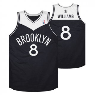 Camiseta retro de Negro Williams Brooklyn Nets Revolution 30