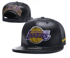 NBA Los Angeles Lakers Sombrero Negro Violeta
