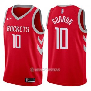 Camiseta Houston Rockets Eric Gordon #10 Swingman Icon 2017-18 Rojo