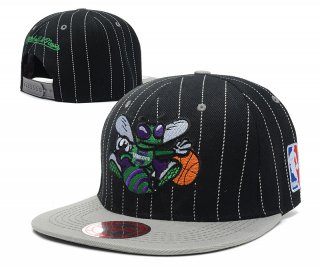 NBA Charlotte Hornets Sombrero Negro Gris 2016