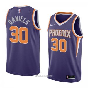 Camiseta Phoenix Suns Troy Daniels #30 Icon 2018 Violeta