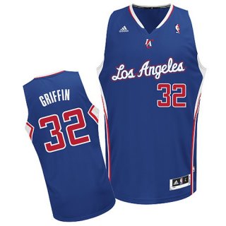 Camiseta Azul Griffin Los Angeles Clippers #32 Revolution 30