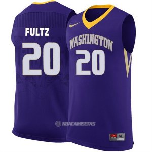 Camiseta NCAA Washington Fultz #20 Violeta