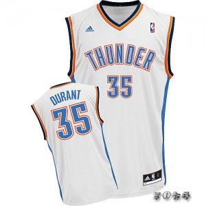 Camiseta Oklahoma City Thunder Durant #35 Blanco