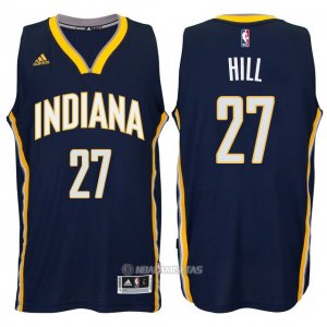 Camiseta Indiana Pacers Hill #27 Azul