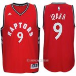 Camiseta Toronto Raptors Ibaka #9 Rojo 2016-17
