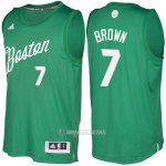 Camiseta Navidad Boston Celtics Jaylen Brown #7 Veder