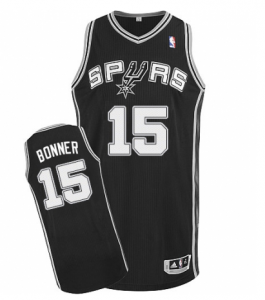 Camiseta Dia del Padre San Antonio Spurs Bonner #15 Negro