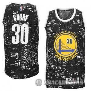 Camiseta Warriors Curry #30 Luces de la ciudad