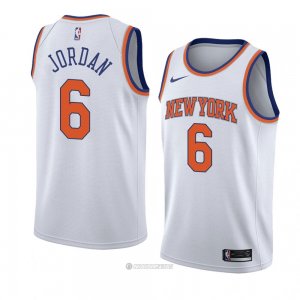 Camiseta New York Knicks Deandre Jordan #6 Statement 2018 Blanco