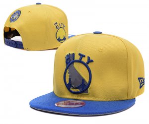 NBA Golden State Warriors Sombrero Amarillo Azul 2016