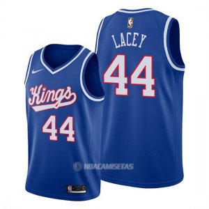 Camiseta Sacramento Kings Sam Lacey #44 Classic Edition 1990-94 Azul