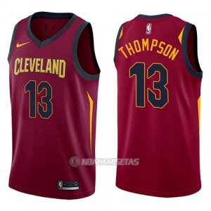 Camiseta Cleveland Cavaliers Tristan Thompson #13 Swingman Icon 2017-18 Rojo