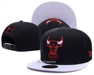 NBA Chicago Bulls Sombrero Negro Blanco