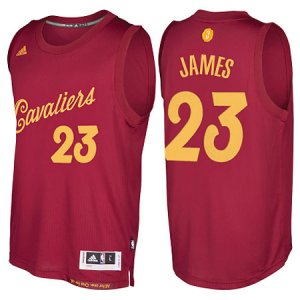 Camiseta Navidad Cleveland Cavaliers James #23 Rojo