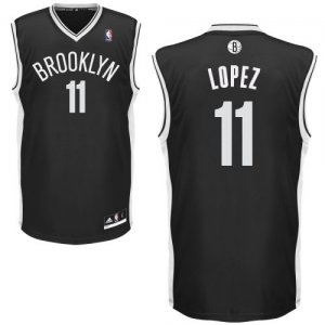 Camiseta Negro Lopez Brooklyn Nets Revolution 30