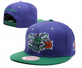 NBA Charlotte Hornets Sombrero Purpura Verde 2016