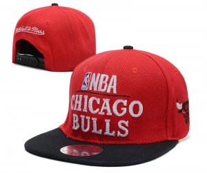 NBA Chicago Bulls Sombrero Rojo Negro 2013